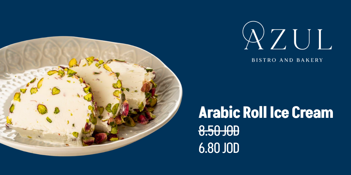 arabic roll ice cream azul pastry
