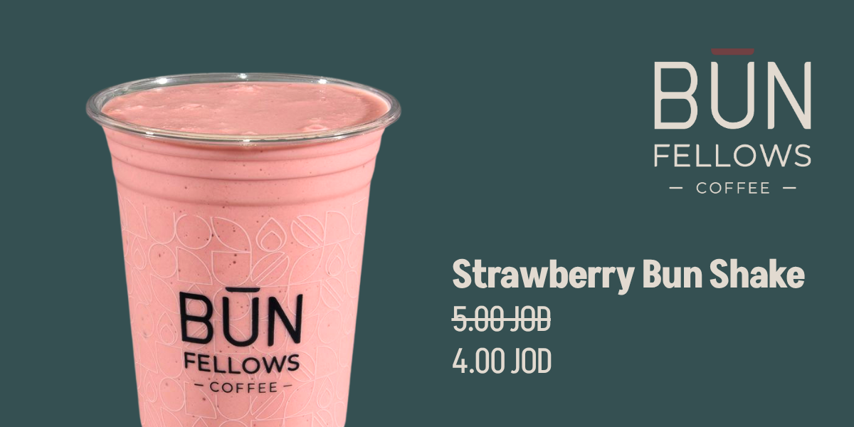 strawberry bun shake bun fellows