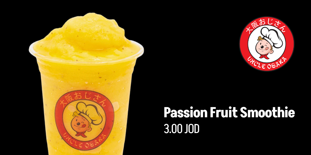 passion fruit smoothe uncle osaka