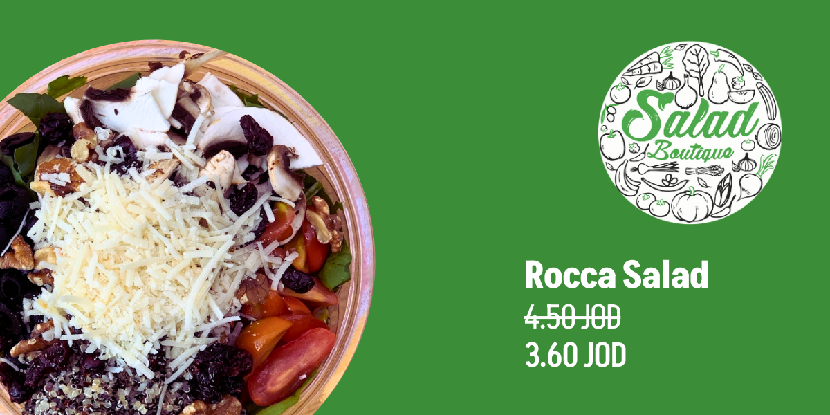 Rocca Salad from Salad Boutique.