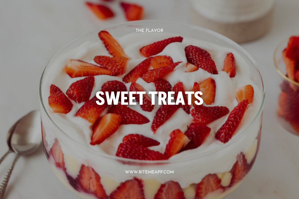A strawberry trifle to satisfy your sweet tooth from biteME.