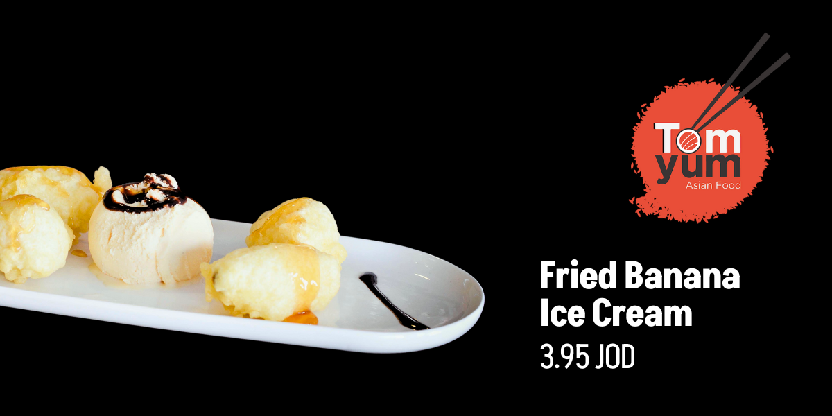 Fried Banana Ice Cream from TomYum for your sweet tooth.