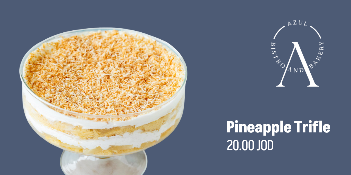 azul pastry pienapple trifle biteme