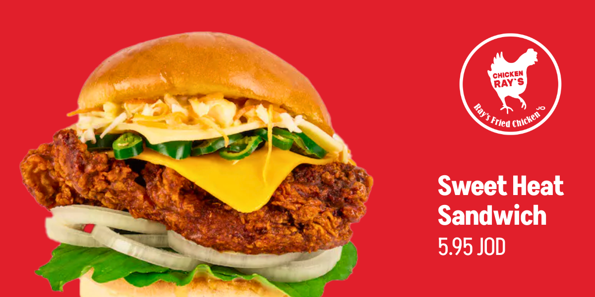 sweet heat sandwich ray's fried chicken