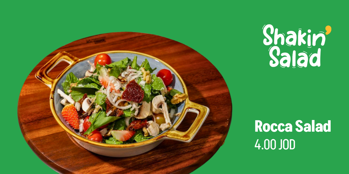 shakin salad rocca salad