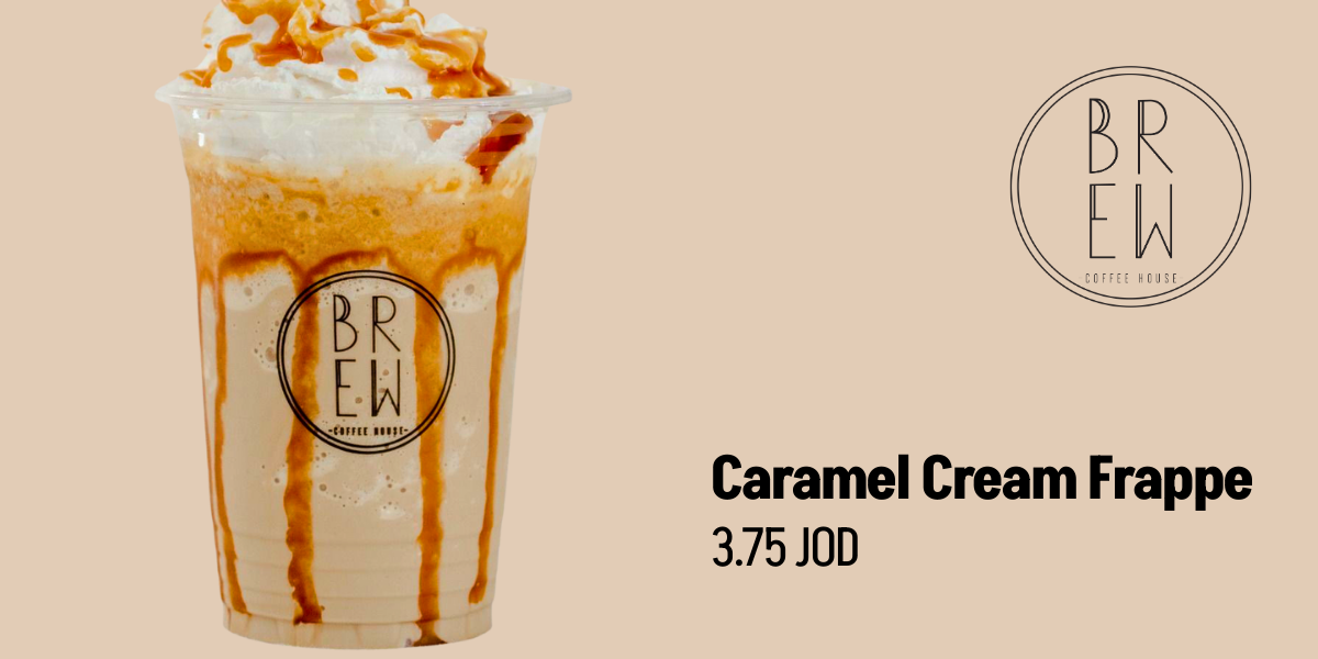 caramel cream drappe brew beat the heat
