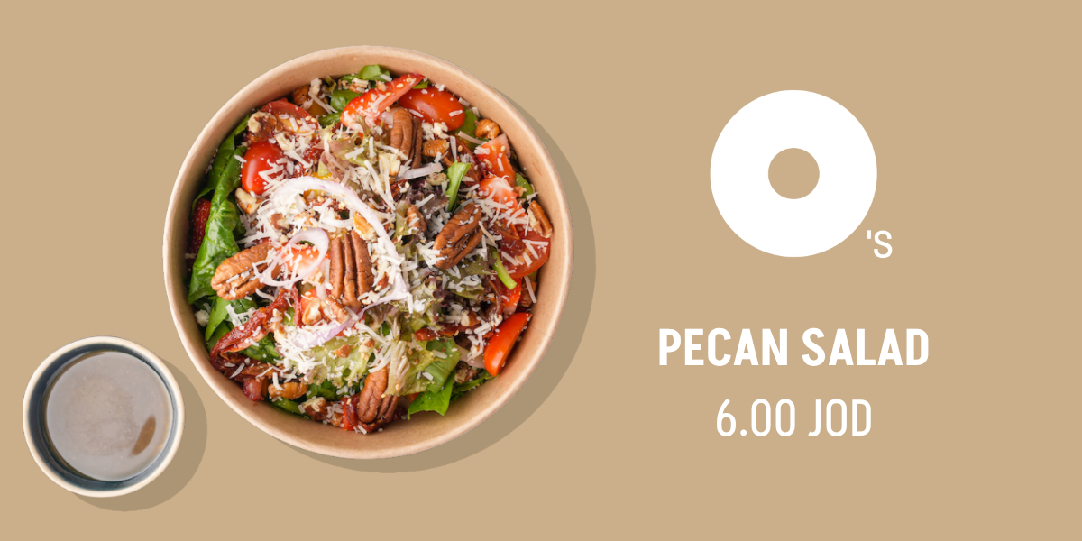 Bagel o's - pecan salad