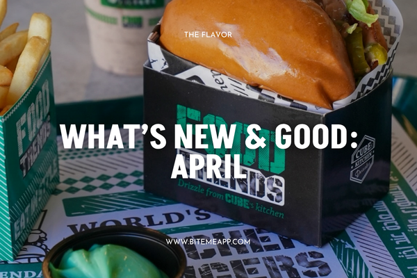 What's new and good in april